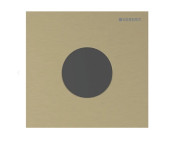 Система управления писсуаром Geberit Round с электронным запуском смыва латунь матовая 116.034.QF.1