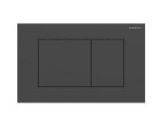 Кнопка смыва Geberit Sigma40 Square двойной смыв нержавеющая сталь черный матовый 115.629.14.1
