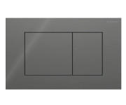 Кнопка смыва Geberit Sigma40 Square двойной смыв стекло лава 115.629.JK.1
