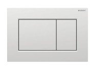 Кнопка змиву Geberit Sigma01 Square подвійний змив пластик хром матовий 115.660.JQ.1