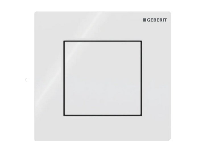 Система управления писсуаром Geberit Square с пневматическим запуском смыва белый 116.064.11.1