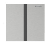 Система управления писсуаром Geberit Square с электронным запуском смыва нержавеющая сталь матовая 116.227.FW.1