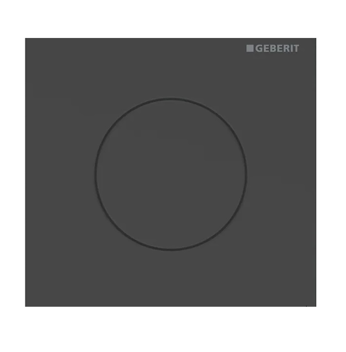 Система управления писсуаром Geberit Round с пневматическим запуском смыва черный матовый 116.014.14.1