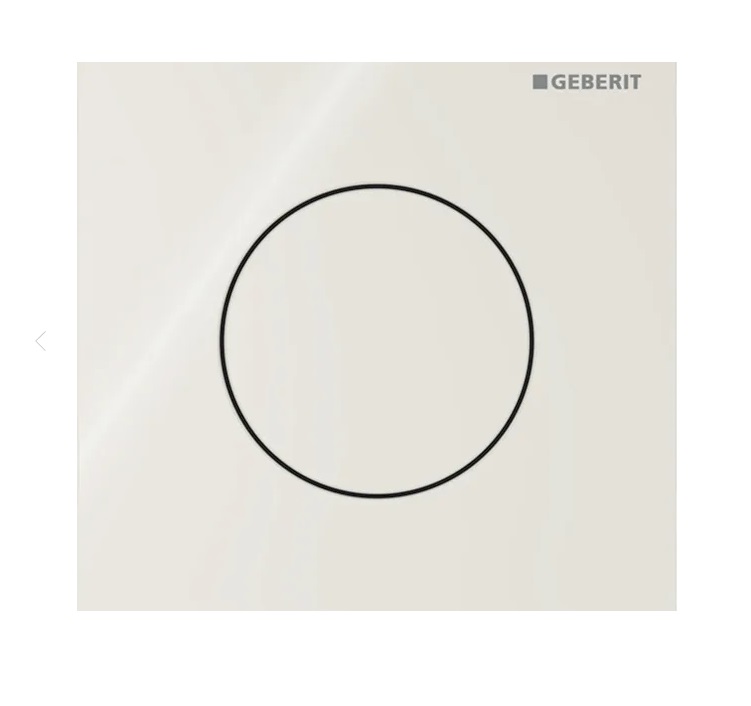 Система управления писсуаром Geberit Round с пневматическим запуском смыва песочно-серый 116.014.JL.1
