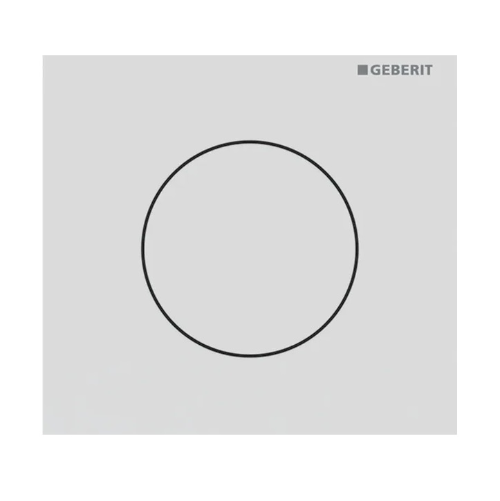 Система управління пісуаром Geberit Round із пневматичним запуском змиву білий матовий 116.014.JT.1