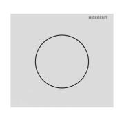 Система управління пісуаром Geberit Round із пневматичним запуском змиву білий матовий 116.014.JT.1