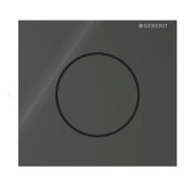 Система управления писсуаром Geberit Round с пневматическим запуском смыва черный 116.014.SJ.1