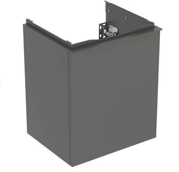 Тумба под раковину Geberit Acanto 44,6x37,9 см ДСП лава матовая 503.002.JK.1