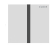 Система управления писсуаром Geberit Square с электронным запуском смыва белый матовый 116.227.JT.1