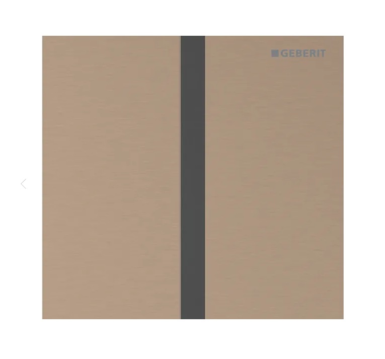 Система управления писсуаром Geberit Square с электронным запуском смыва красное золото 116.227.QB.1