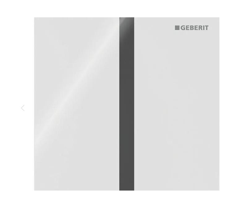 Система управління пісуаром Geberit Square з електронним запуском змиву білий 116.227.SI.1