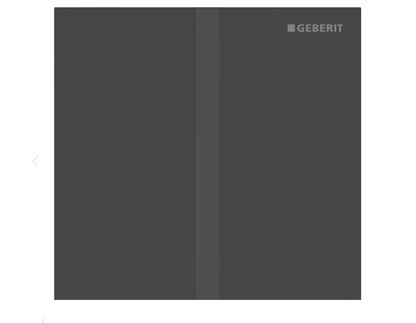 Система управления писсуаром Geberit Square с электронным запуском смыва черный матовый 116.237.14.1