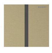 Система управления писсуаром Geberit Square с электронным запуском смыва латунь матовая 116.237.QF.1