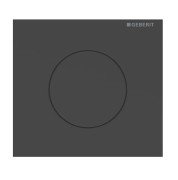 Система управления писсуаром Geberit Round с пневматическим запуском смыва черный матовый 116.014.14.1