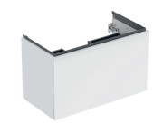Тумба под раковину Geberit Acanto 88,8x47,5 см ДСП белый матовый 503.005.01.3