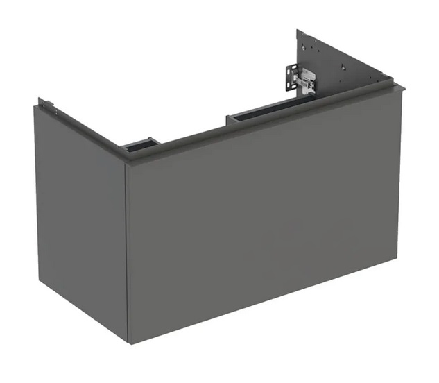 Тумба под раковину Geberit Acanto 88,8x47,5 см ДСП лава матовая 503.005.JK.1