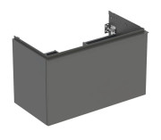 Тумба под раковину Geberit Acanto 88,8x47,5 см ДСП лава матовая 503.005.JK.1