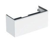 Тумба под раковину Geberit Acanto 118,4x47,5 см ДСП белый глянцевый 503.006.01.1