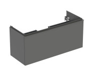 Тумба под раковину Geberit Acanto 118,4x47,5 см ДСП лава матовая 503.006.JK.1