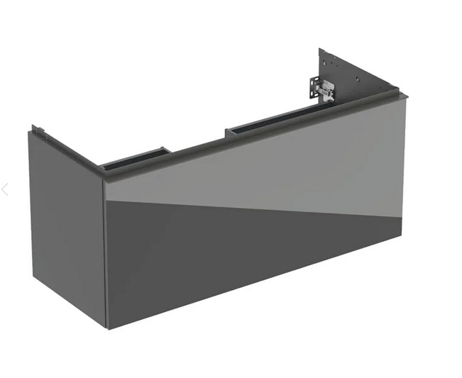 Тумба под раковину Geberit Acanto 118,4x47,5 см ДСП лава 503.006.JK.2