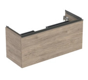 Тумба под раковину Geberit Acanto 118,4x47,5 см ДСП орех гикори 503.006.JR.1