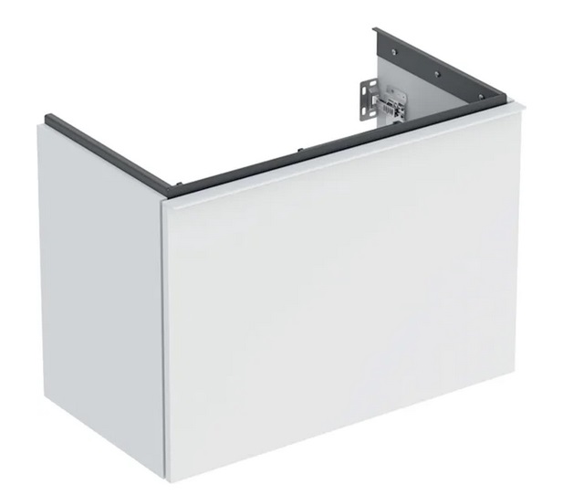 Тумба под раковину Geberit Acanto 74x41,5 см ДСП белый матовый 503.009.01.3