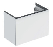 Тумба под раковину Geberit Acanto 74x41,5 см ДСП белый матовый 503.009.01.3