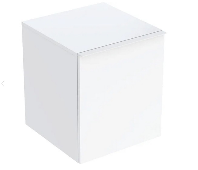 Шкафчик для ванной Geberit Acanto подвесной 45,2х47,5 см ДСП белый глянцевый 503.010.01.1