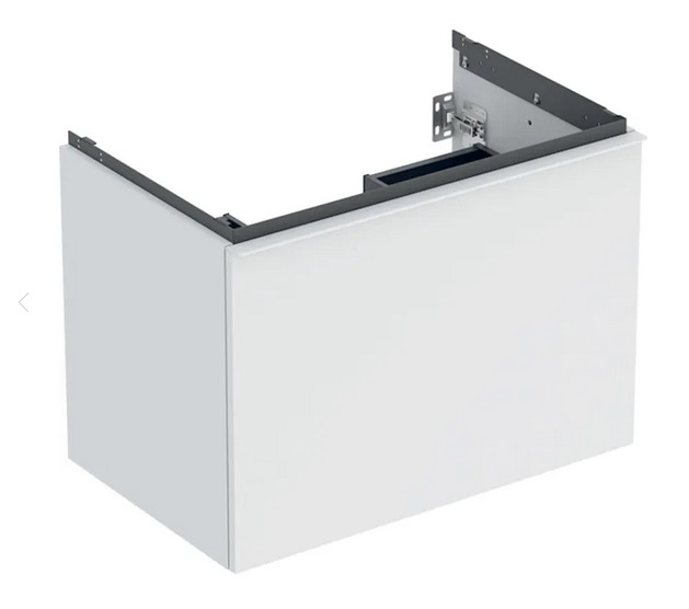 Тумба под раковину Geberit Acanto 74x47,5 см ДСП белый матовый 503.004.01.3