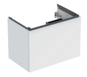 Тумба под раковину Geberit Acanto 74x47,5 см ДСП белый матовый 503.004.01.3