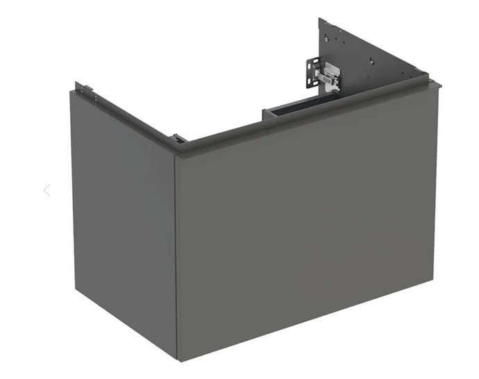 Тумба под раковину Geberit Acanto 74x47,5 см ДСП лава матовая 503.004.JK.1