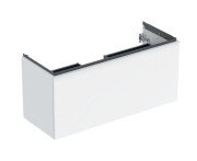 Тумба під раковину Geberit Acanto 118,4 x47, 5 см ДСП білий глянсовий 503.006.01.1