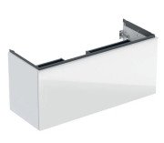 Тумба під раковину Geberit Acanto 118,4x47,5 см ДСП білий глянсовий 503.006.01.2