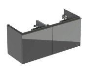 Тумба під подвійну раковину Geberit Acanto 118,4x47,5 см ДСП лава 503.007.JK.2