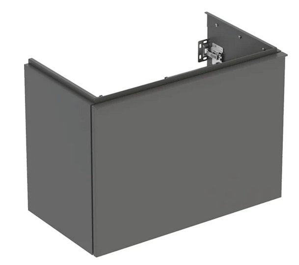 Тумба под раковину Geberit Acanto 74x41,5 см ДСП лава матовая 503.009.JK.1