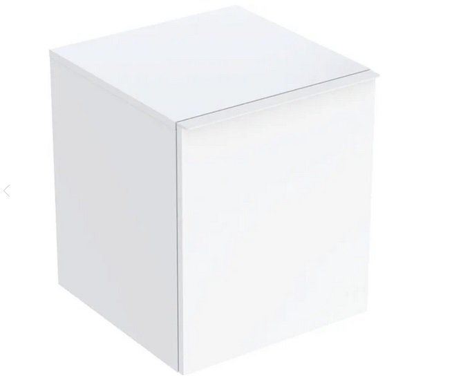 Шкафчик для ванной Geberit Acanto подвесной 45,2х47,5 см ДСП белый глянцевый 503.010.01.1