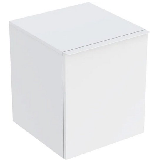 Шафка для ванної Geberit Acanto підвісна 45,2х47,5 см ДСП білий матовий 503.010.01.3