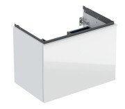 Тумба під раковину Geberit Acanto 74x47,5 см ДСП білий глянсовий 503.004.01.2