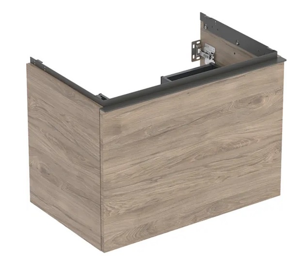 Тумба під раковину Geberit Acanto 74x47,5 см ДСП горіх гікорі 503.004.JR.1