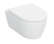 Унітаз підвісний Geberit iCon 35,5х53 см з кришкою сантехнічний фарфор білий матовий 503.046.JT.1