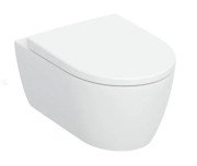 Унітаз підвісний Geberit iCon 35,5х53 см з кришкою сантехнічний фарфор білий 503.045.00.1