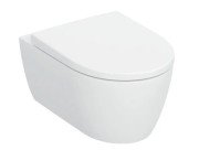 Унітаз підвісний Geberit iCon 35,5х53 см з кришкою сантехнічний фарфор білий матовий 503.046.JT.1