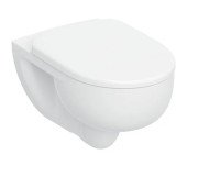 Унітаз підвісний Geberit Selnova 35,5х54 см з кришкою сантехнічний фарфор білий 503.083.00.1