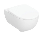 Унитаз подвесной Geberit Selnova Premium 36х53 см с крышкой сантехнический фарфор белый 502.793.00.1