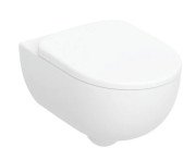 Підвісний унітаз Geberit Selnova Premium 36х53 см з кришкою сантехнічний фарфор білий 502.793.00.1