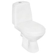 Унитаз-компакт Kolo Solo 35,5х64 см с сиденьем с крышкой сантехнический фарфор белый S7921800UA