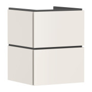 Тумба під раковину підвісна Hansgrohe Xilesa E 48х47 см МДФ пісочно-бежевий матовий 54291780