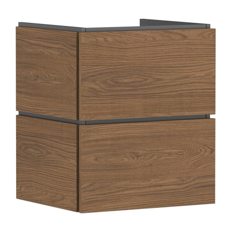 Тумба під раковину підвісна Hansgrohe Xilesa E 53х47 см ДСП дуб кашемір 54292550