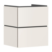 Тумба під раковину підвісна Hansgrohe Xilesa E 53х47 см МДФ пісочно-бежевий матовий 54292780