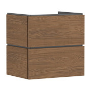 Тумба під раковину підвісна Hansgrohe Xilesa E 63х47 см ДСП дуб кашемір 54294550